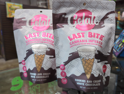 Gelato Last Bite Cookies and Cream White Chocolate 100mg Edibles
