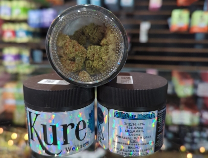 Kure Glitter Bomb 3.5g Flower