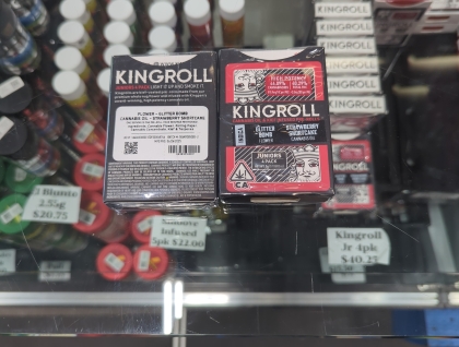 Kingroll Jr  Glitter Bomb x Strawberry Shortcake 0.75g Infused Preroll 4PK