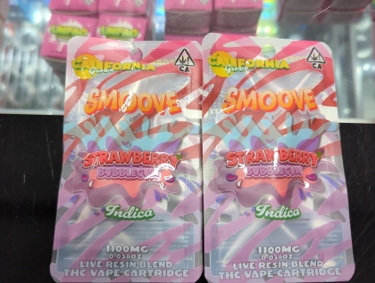 Smoove Strawberry Bubblegum 1.1g Cartridge