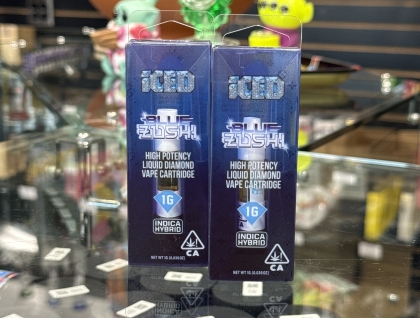 ICED Blue Zushi 1g Diamond Cartridge